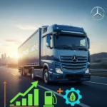 Mercedes-Benz Actros Euro-6: экономия топлива до 15%! Узнайте, как новые технологии помогают снизить расходы на перевозки.