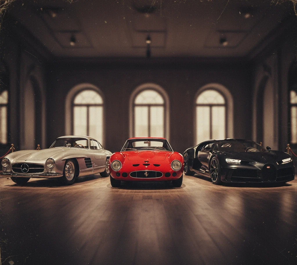 Історія найдорожчих автомобілів світу: Mercedes-Benz 300 SLR, Ferrari 250 GTO та Bugatti La Voiture Noire — легендарні моделі, які встановлювали рекорди ціни