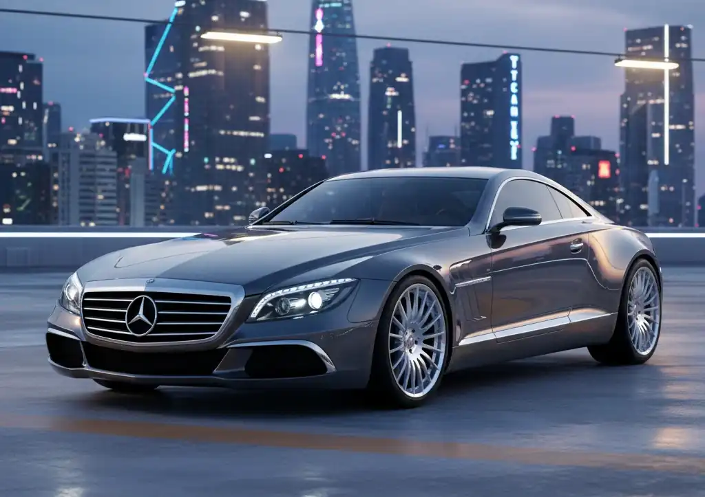 Найдорожчий автомобіль у світі 2026: Mercedes-Maybach Exelero у футуристичному оточенні — ексклюзивні фото розкішного гіперкара вартістю 20 мільйонів доларів