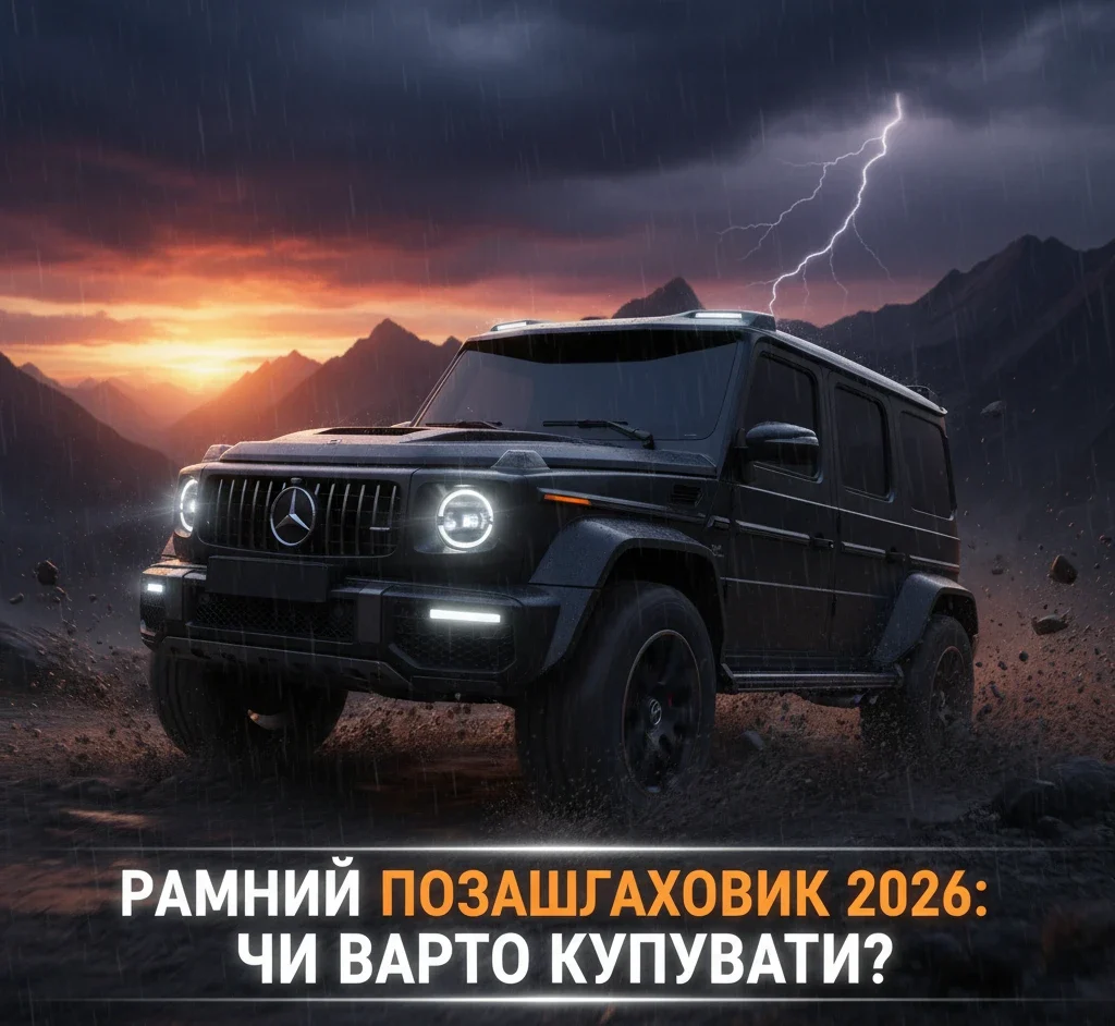Рамний позашляховик 2026: потужний автомобіль на бездоріжжі, переваги та недоліки, чи варто купувати