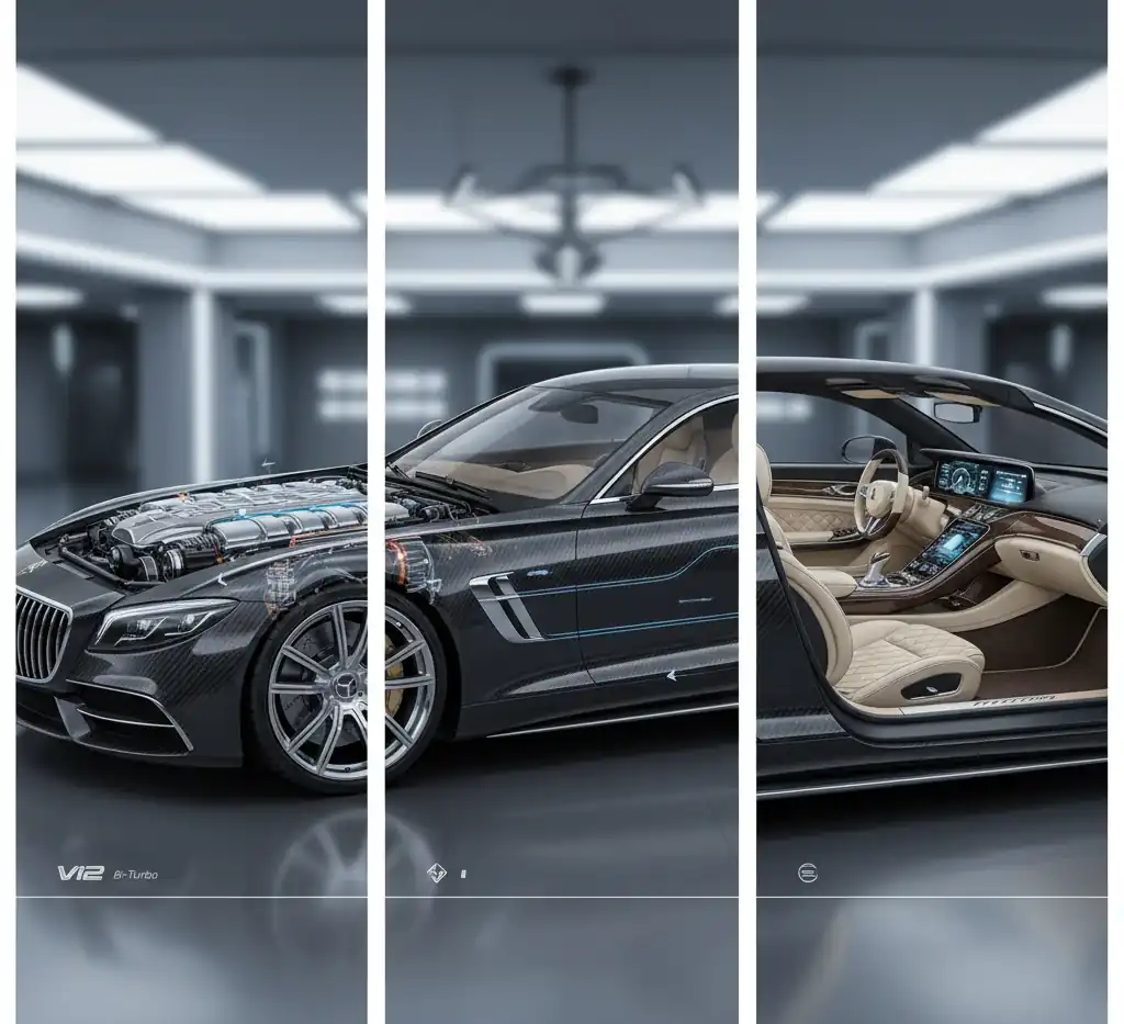 Технічні характеристики Mercedes-Maybach Exelero: V12 двигун, вуглецевий кузов та розкішний інтер’єр — детальний огляд найдорожчого автомобіля світу
