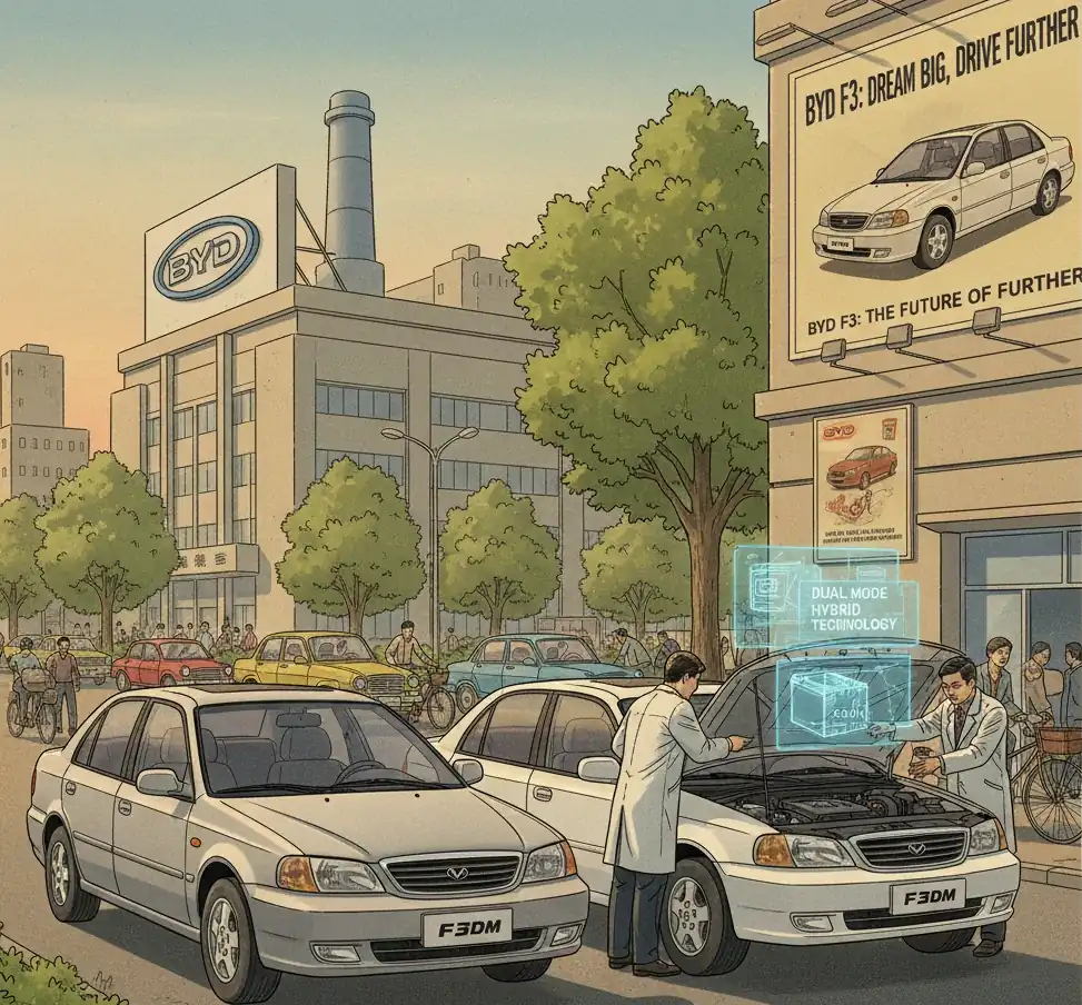 Перші автомобілі BYD: як компанія увійшла на автомобільний ринок у 2003–2010 роках