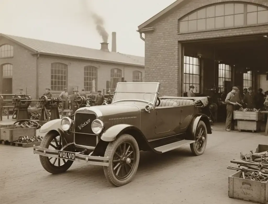 Перший автомобіль Volvo ÖV4 1927 року — початок історії легендарного бренду