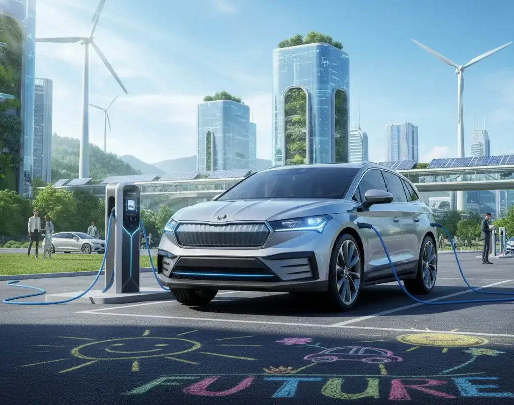 Skoda Enyaq: електромобіль майбутнього, що поєднує екологічність, інновації та стиль