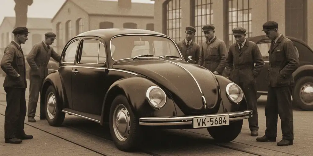 Заснування Volkswagen: перші роки виробництва легендарного Жука на заводі у Вольфсбурзі