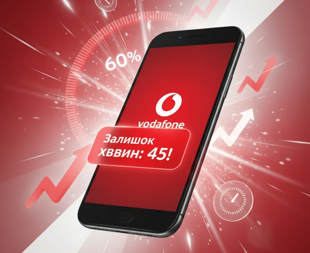 Як перевірити хвилини на Vodafone за 1 хвилину: повний гід з USSD-командами, додатком My Vodafone та особистим кабінетом у 2026 році